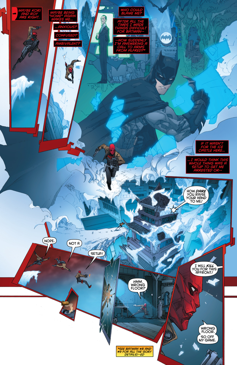 Illustration for article titled It's Jason Todd versus Mr. Freeze, in this preview of Red Hood and the Outlaws